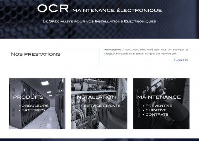 OCR Maintenance Electronique